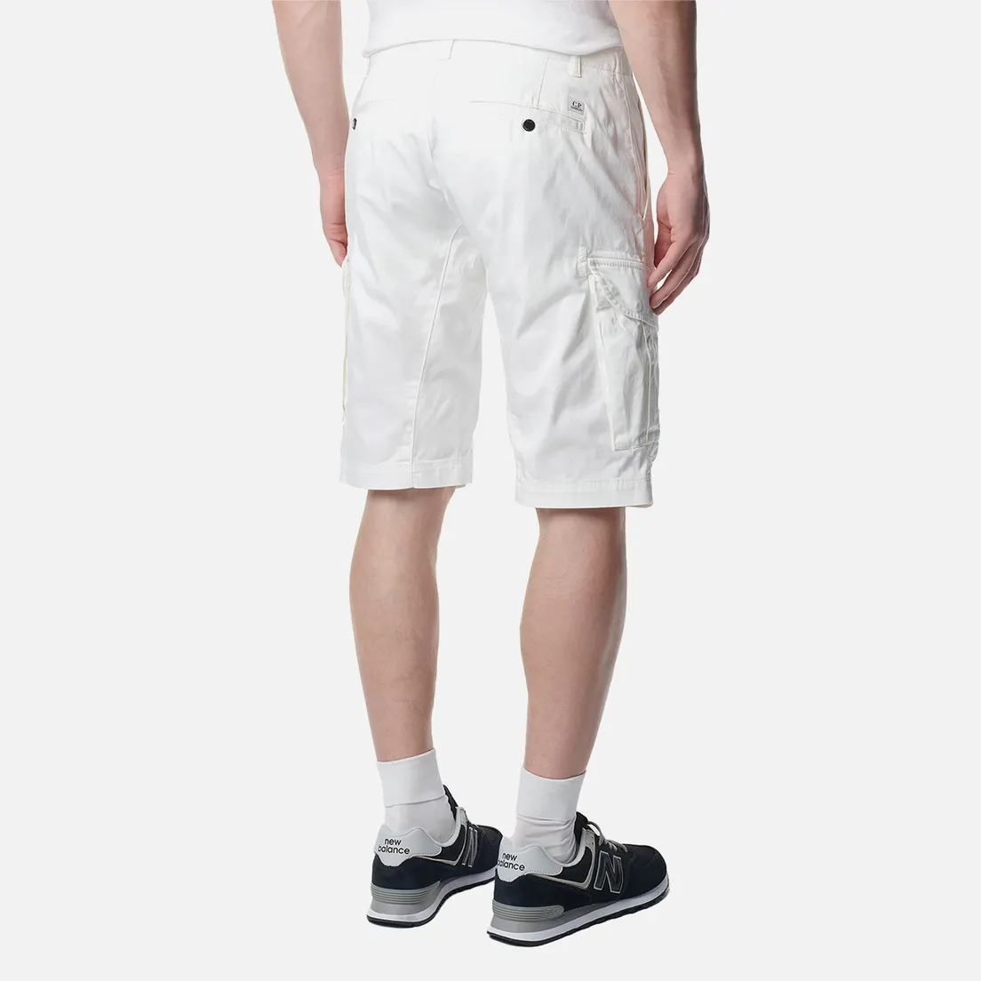 C.P. Company Мужские шорты Stretch Sateen Cargo Lens Detail