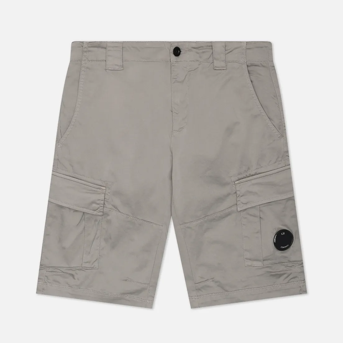 C.P. Company Мужские шорты Stretch Sateen Cargo Lens Detail