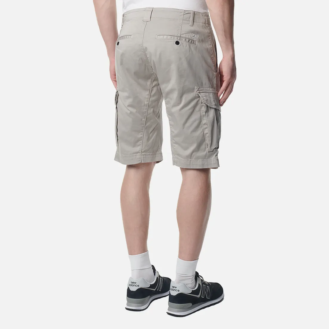 C.P. Company Мужские шорты Stretch Sateen Cargo Lens Detail