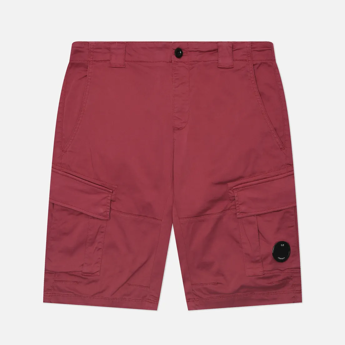 C.P. Company Мужские шорты Stretch Sateen Cargo Lens Detail