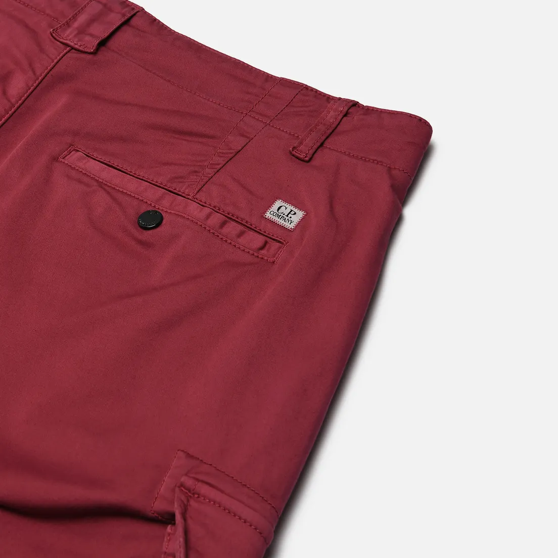 C.P. Company Мужские шорты Stretch Sateen Cargo Lens Detail