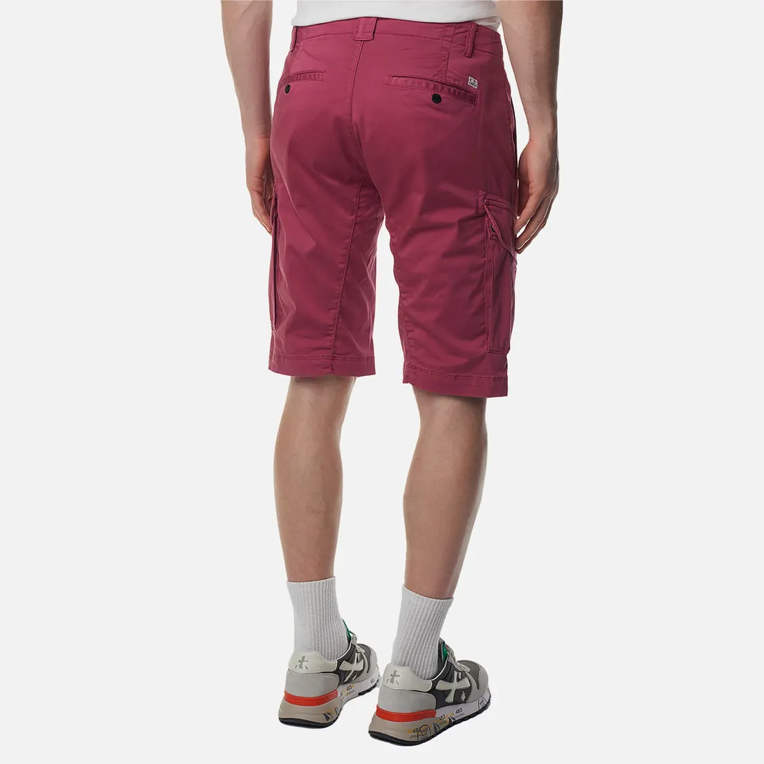 C.P. Company Мужские шорты Stretch Sateen Cargo Lens Detail