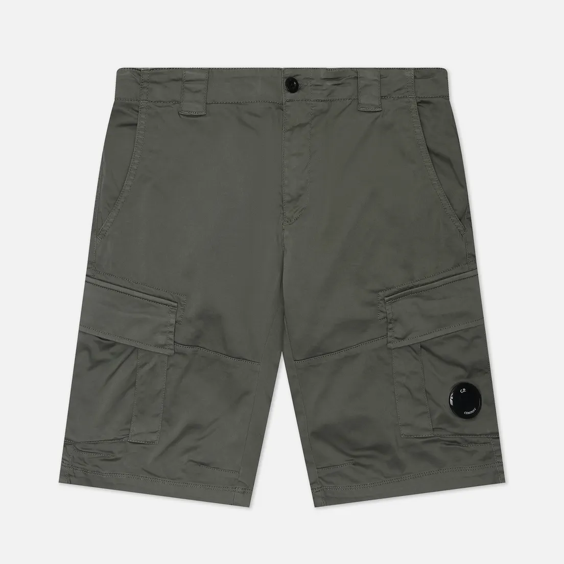 C.P. Company Мужские шорты Stretch Sateen Cargo Lens Detail