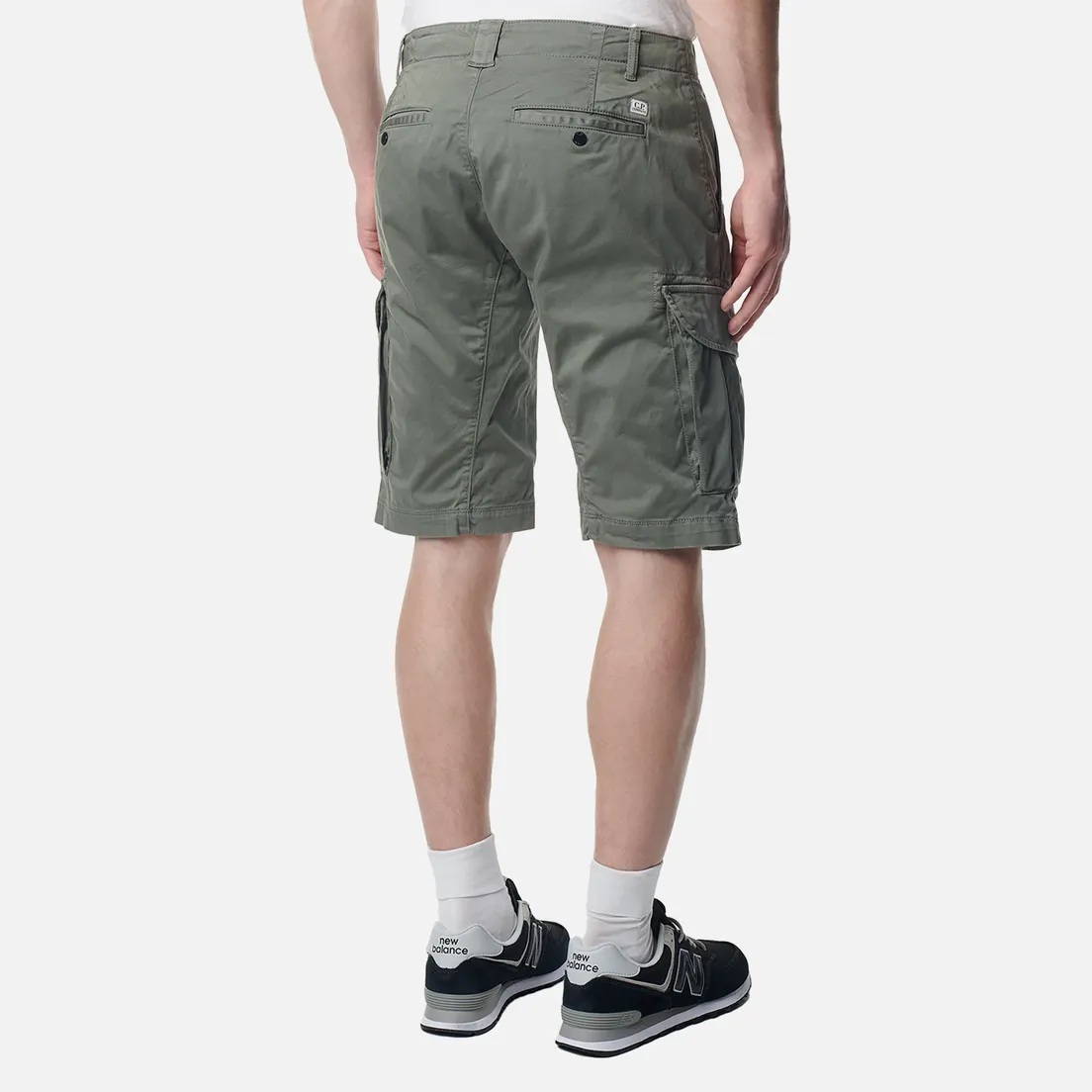 C.P. Company Мужские шорты Stretch Sateen Cargo Lens Detail