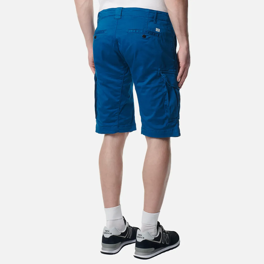 C.P. Company Мужские шорты Stretch Sateen Cargo Lens Detail