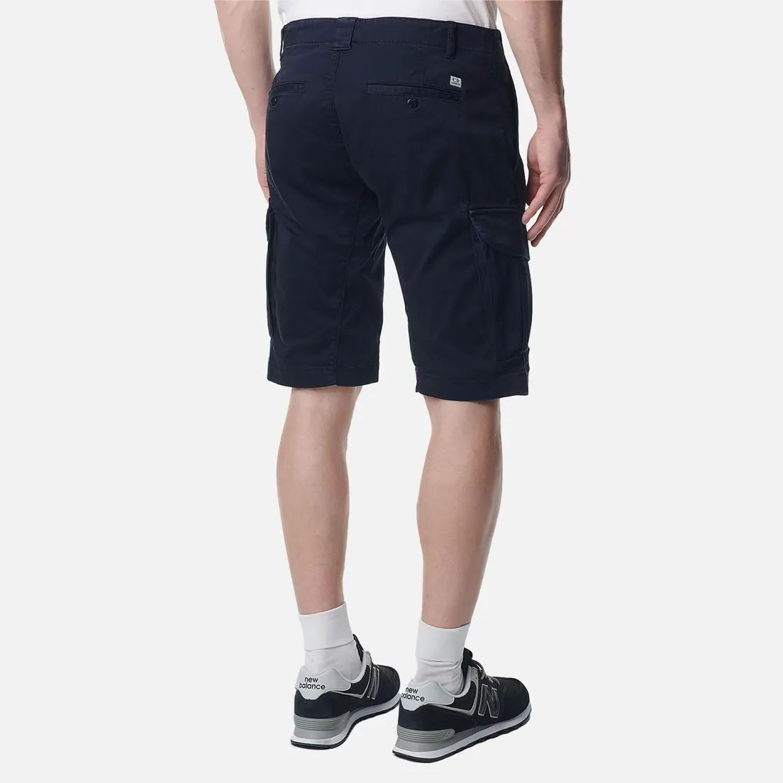 C.P. Company Мужские шорты Stretch Sateen Cargo Lens Detail