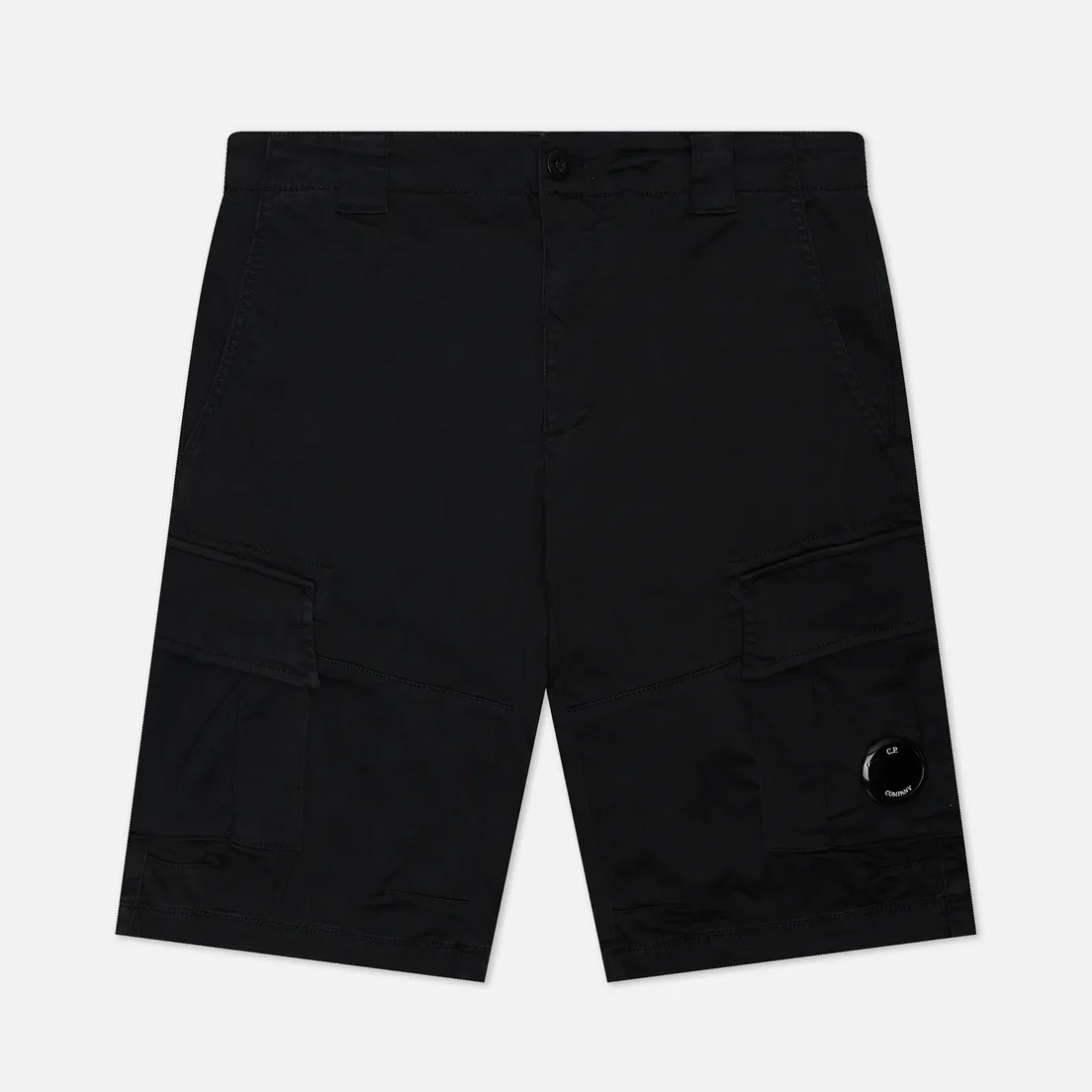 C.P. Company Мужские шорты Stretch Sateen Cargo Lens Detail