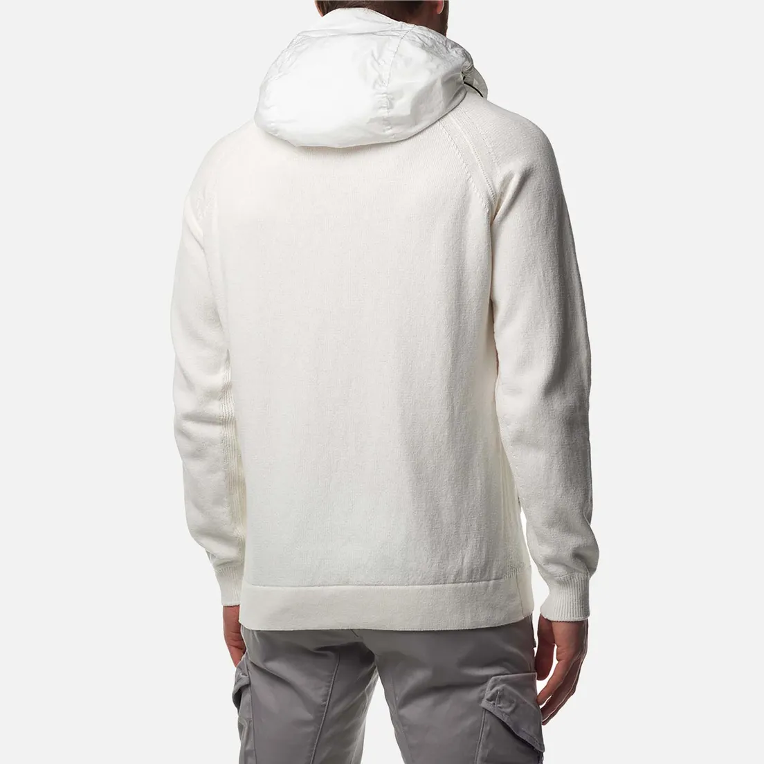 C.P. Company Мужской свитер Cotton Mixed Hooded Knit