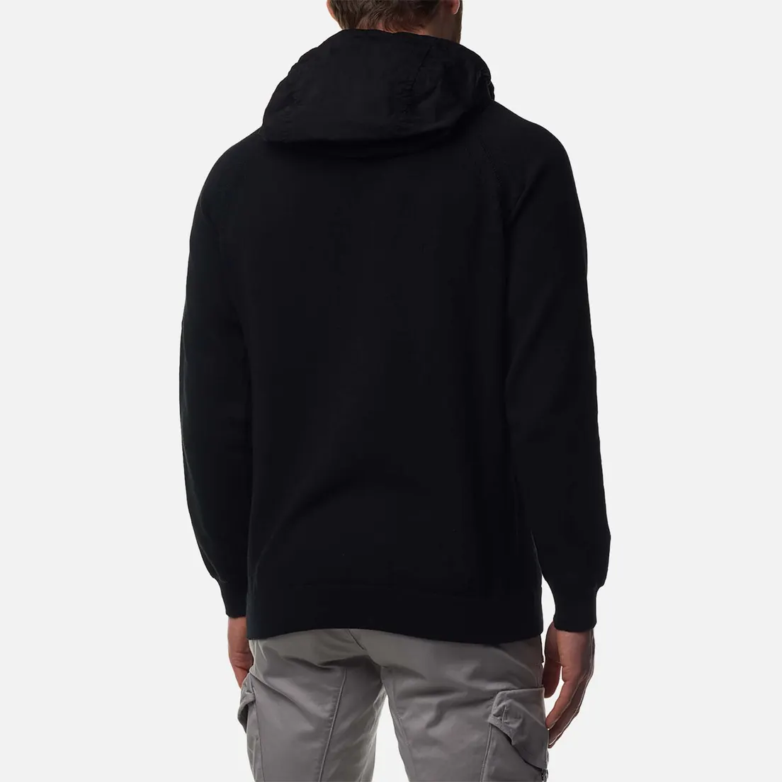 C.P. Company Мужской свитер Cotton Mixed Hooded Knit