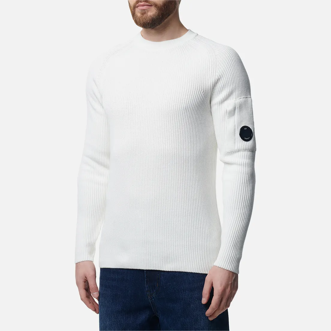 C.P. Company Мужской свитер Sea Island Ribbed Knit