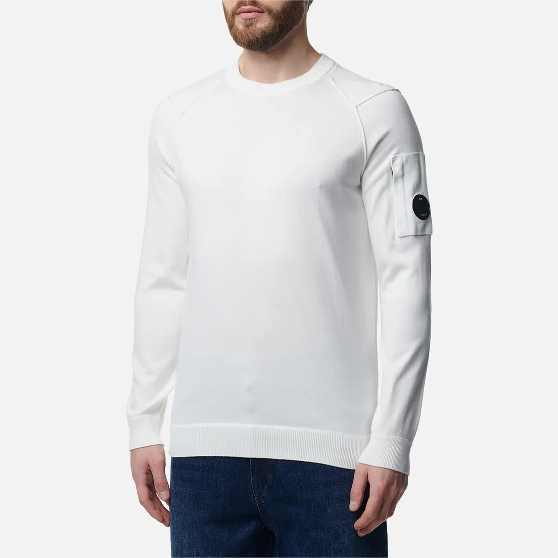 C.P. Company Мужской свитер Sea Island Lens Knit