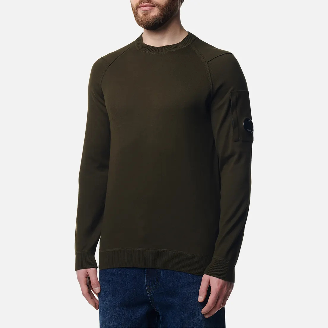C.P. Company Мужской свитер Sea Island Lens Knit