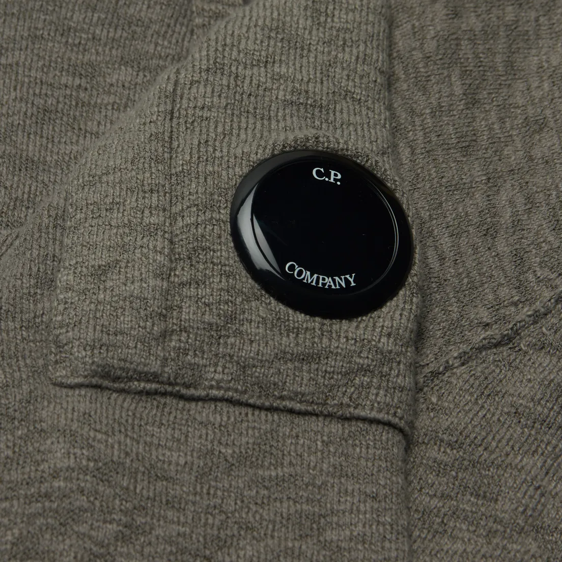 C.P. Company Мужской свитер Melange Knitwear Hoodie