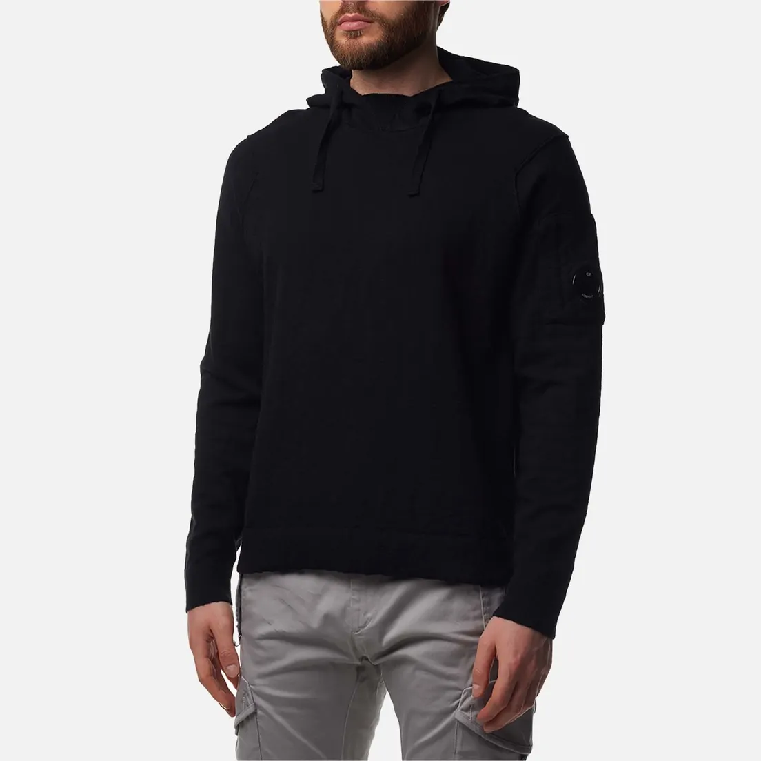 C.P. Company Мужской свитер Melange Knitwear Hoodie