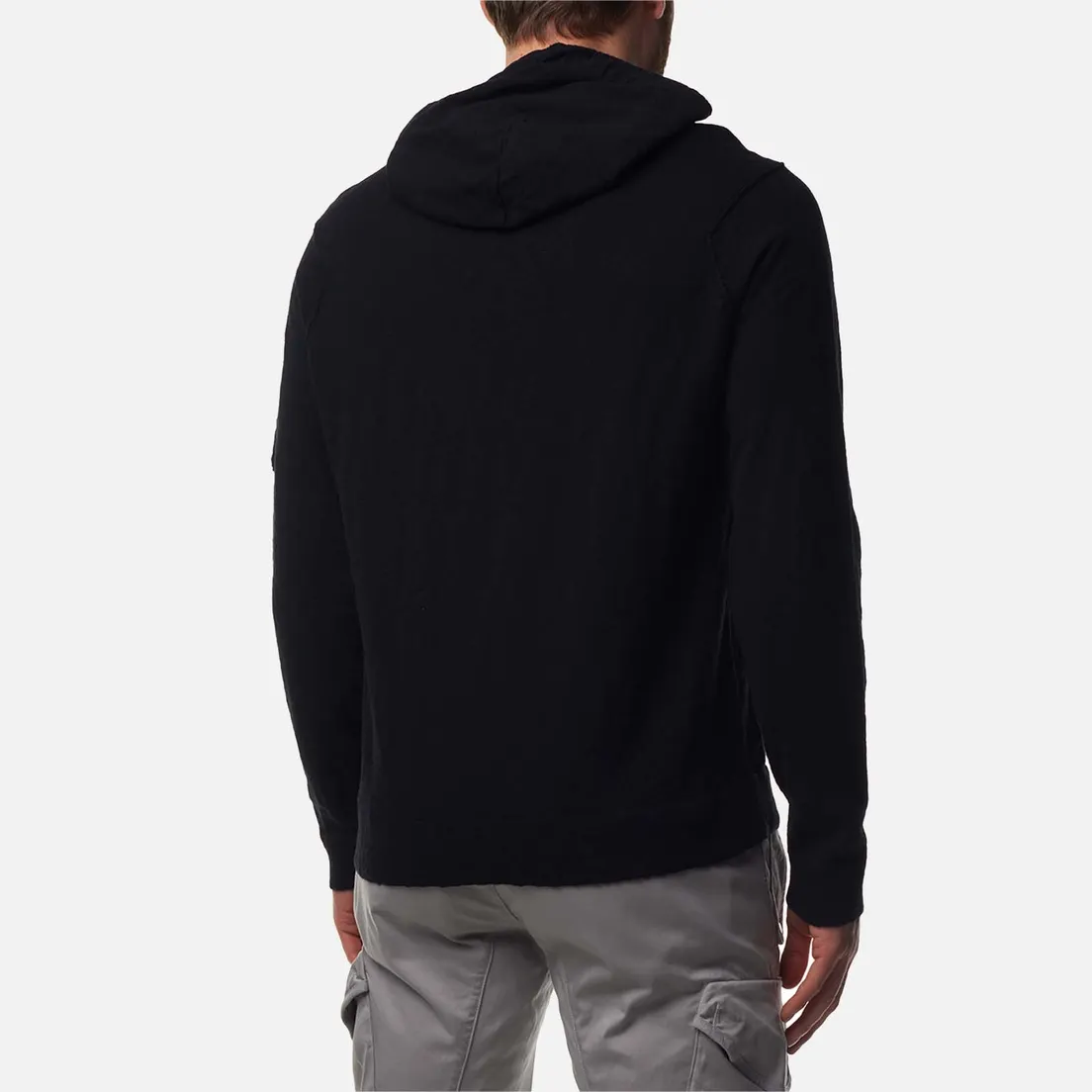 C.P. Company Мужской свитер Melange Knitwear Hoodie