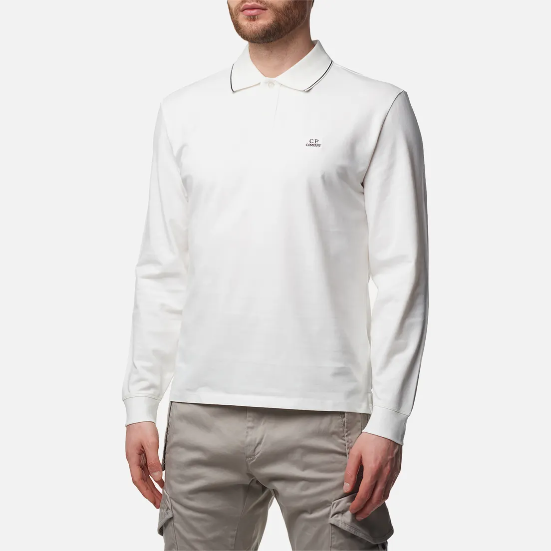 C.P. Company Мужской лонгслив Stretch Piquet Regular
