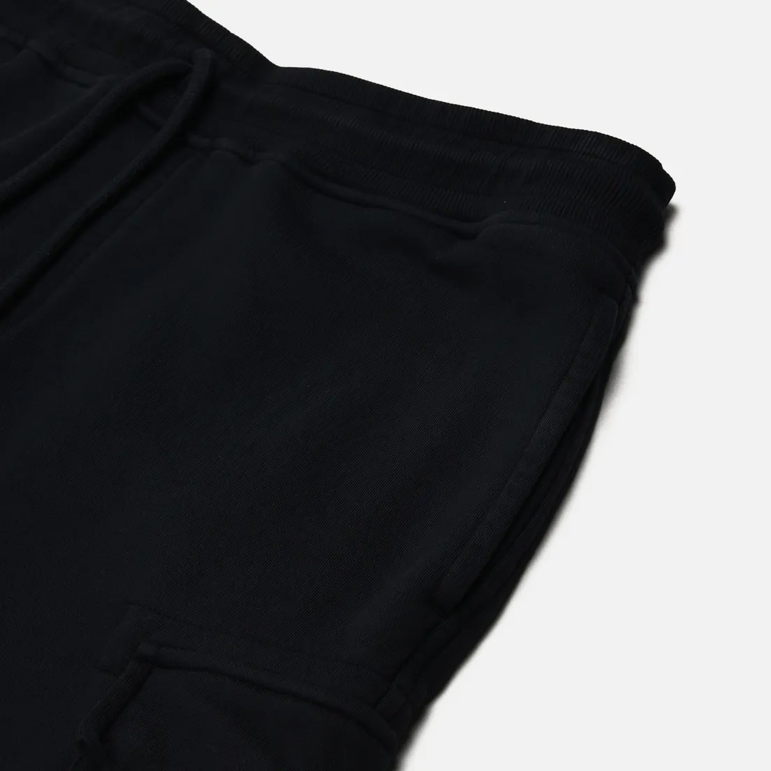 C.P. Company Мужские шорты Cotton Diagonal Fleece Cargo Garment Dyed