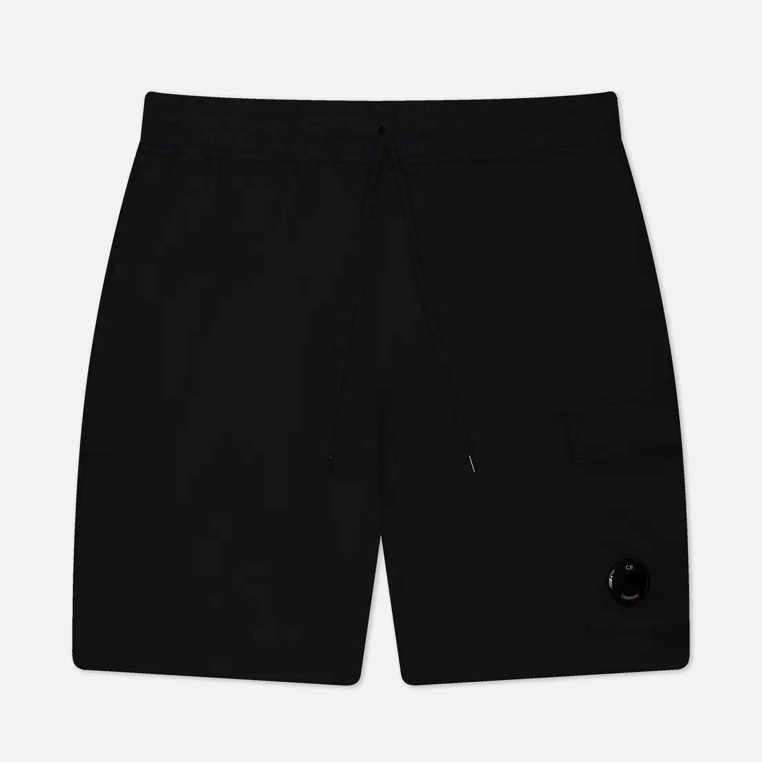 C.P. Company Мужские шорты Cotton Diagonal Fleece Cargo Garment Dyed