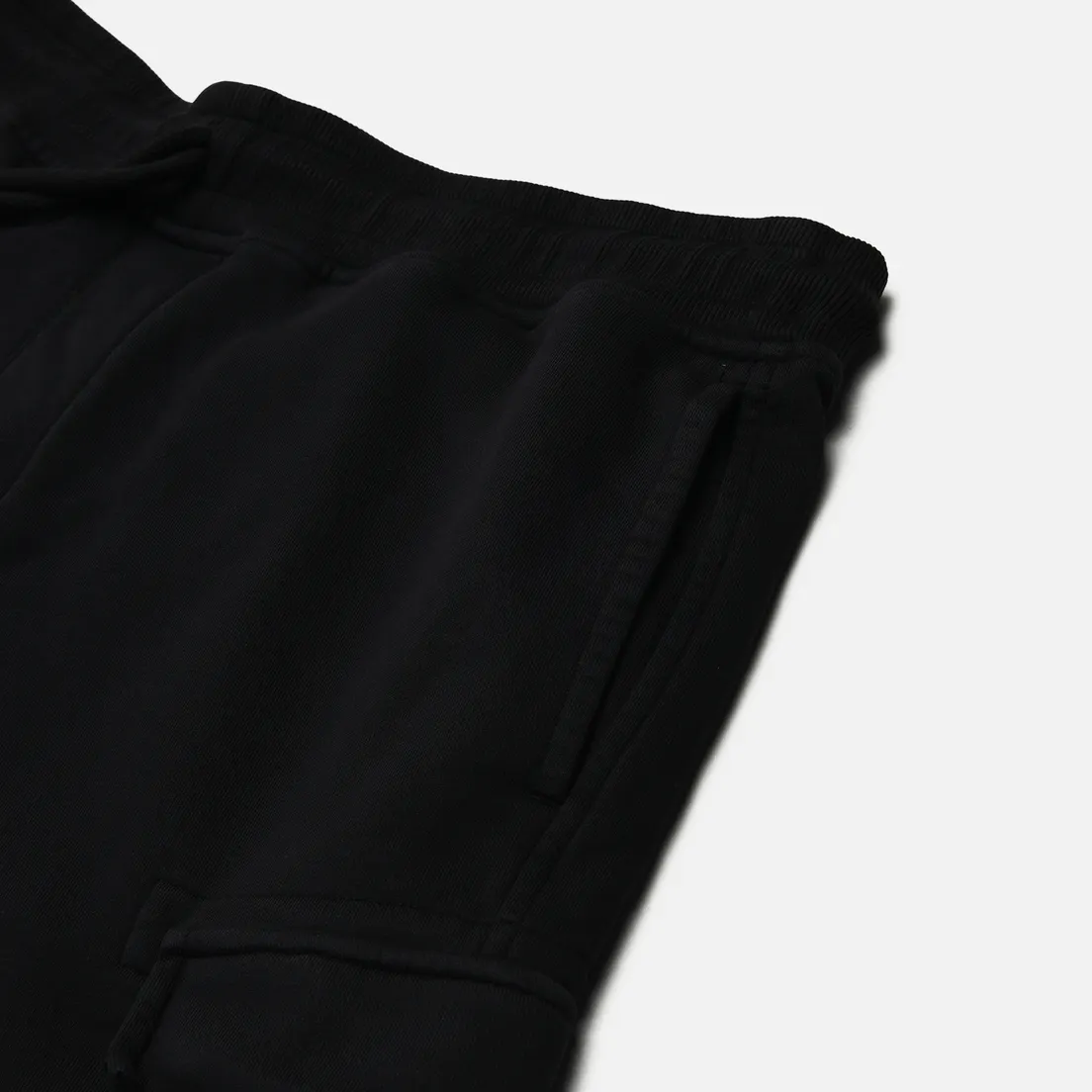 C.P. Company Мужские шорты Cotton Diagonal Fleece Cargo Garment Dyed