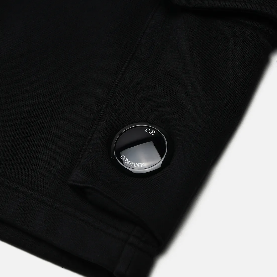 C.P. Company Мужские шорты Cotton Diagonal Fleece Cargo Garment Dyed