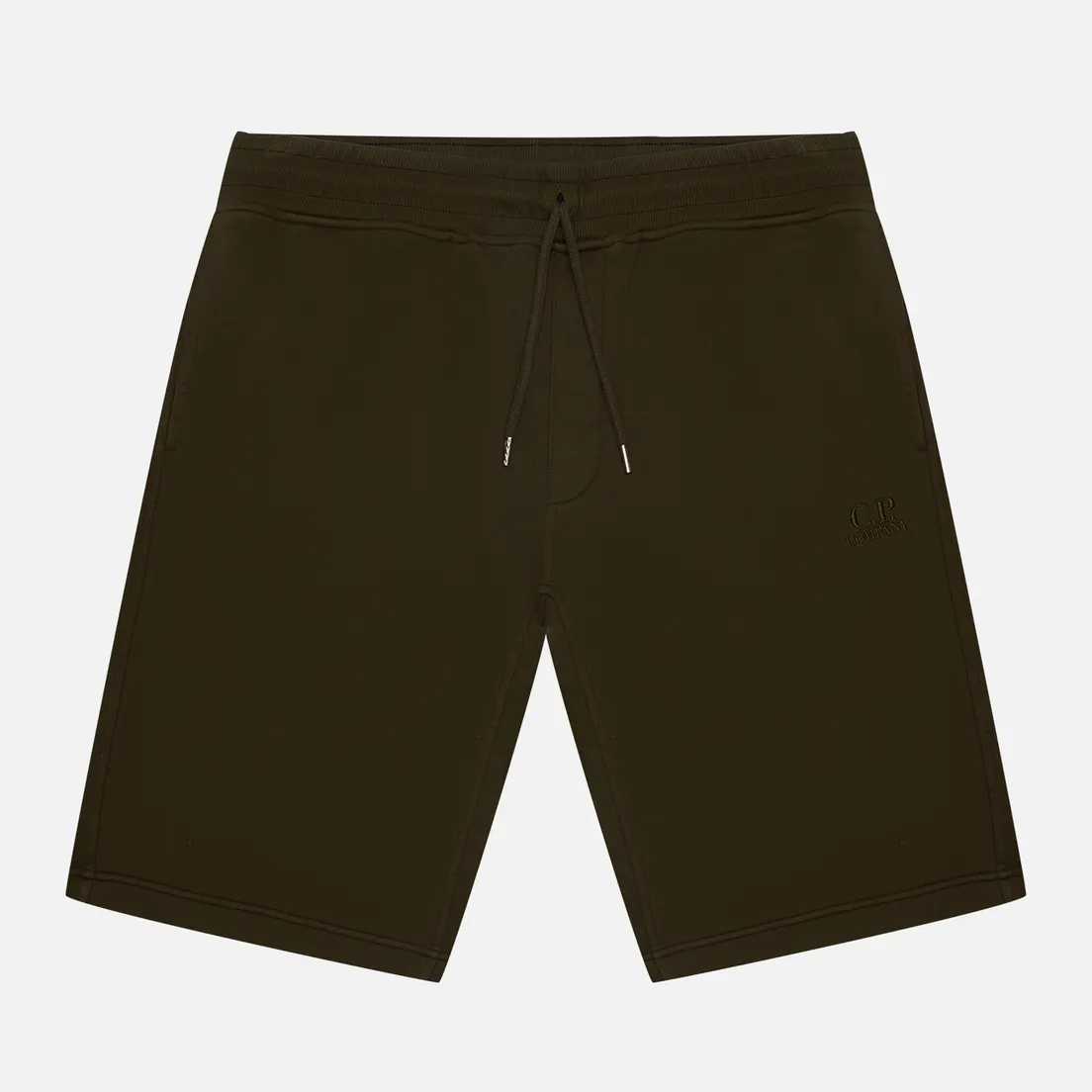 C.P. Company Мужские шорты Cotton Diagonal Fleece Garment Dyed