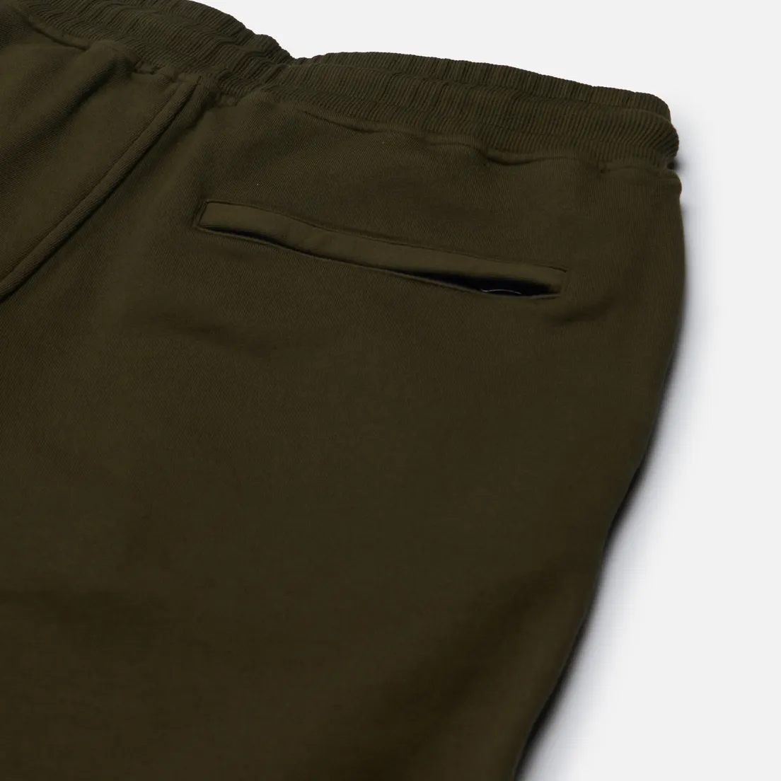 C.P. Company Мужские шорты Cotton Diagonal Fleece Garment Dyed