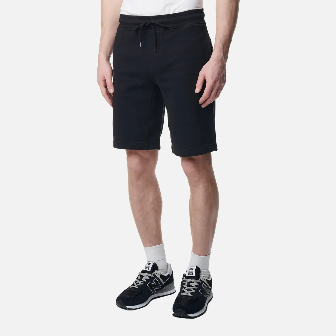 C.P. Company Мужские шорты Cotton Diagonal Fleece Garment Dyed