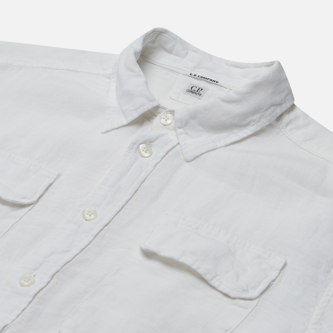 C.P. Company Мужская рубашка Linen Pocket