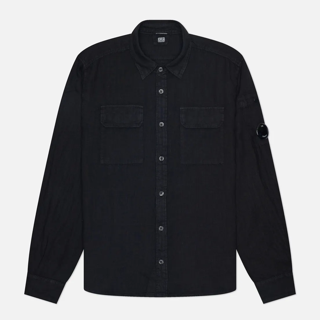 C.P. Company Мужская рубашка Linen Pocket