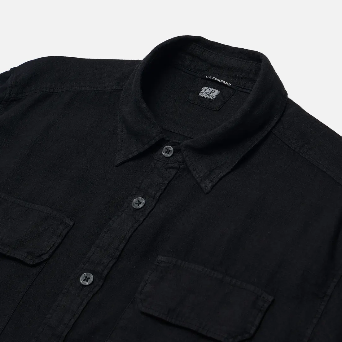 C.P. Company Мужская рубашка Linen Pocket