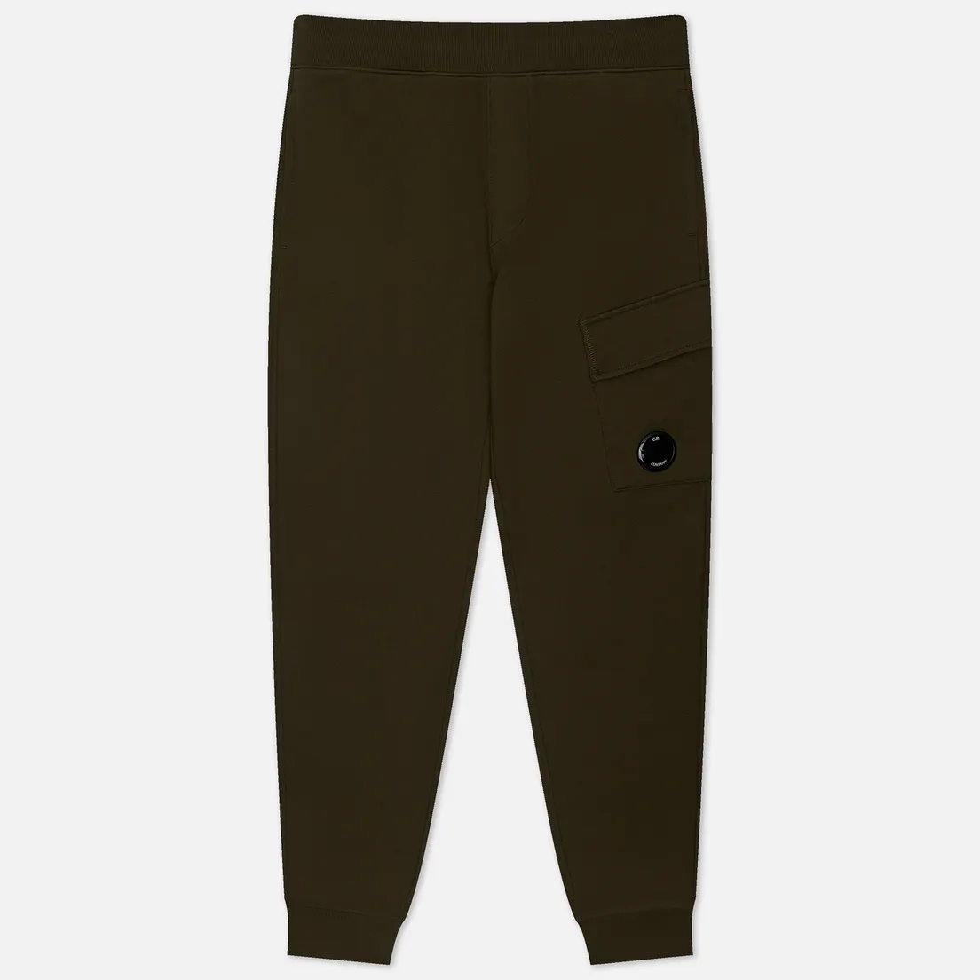 C.P. Company Мужские брюки Diagonal Raised Fleece Cargo Cuffed Leg