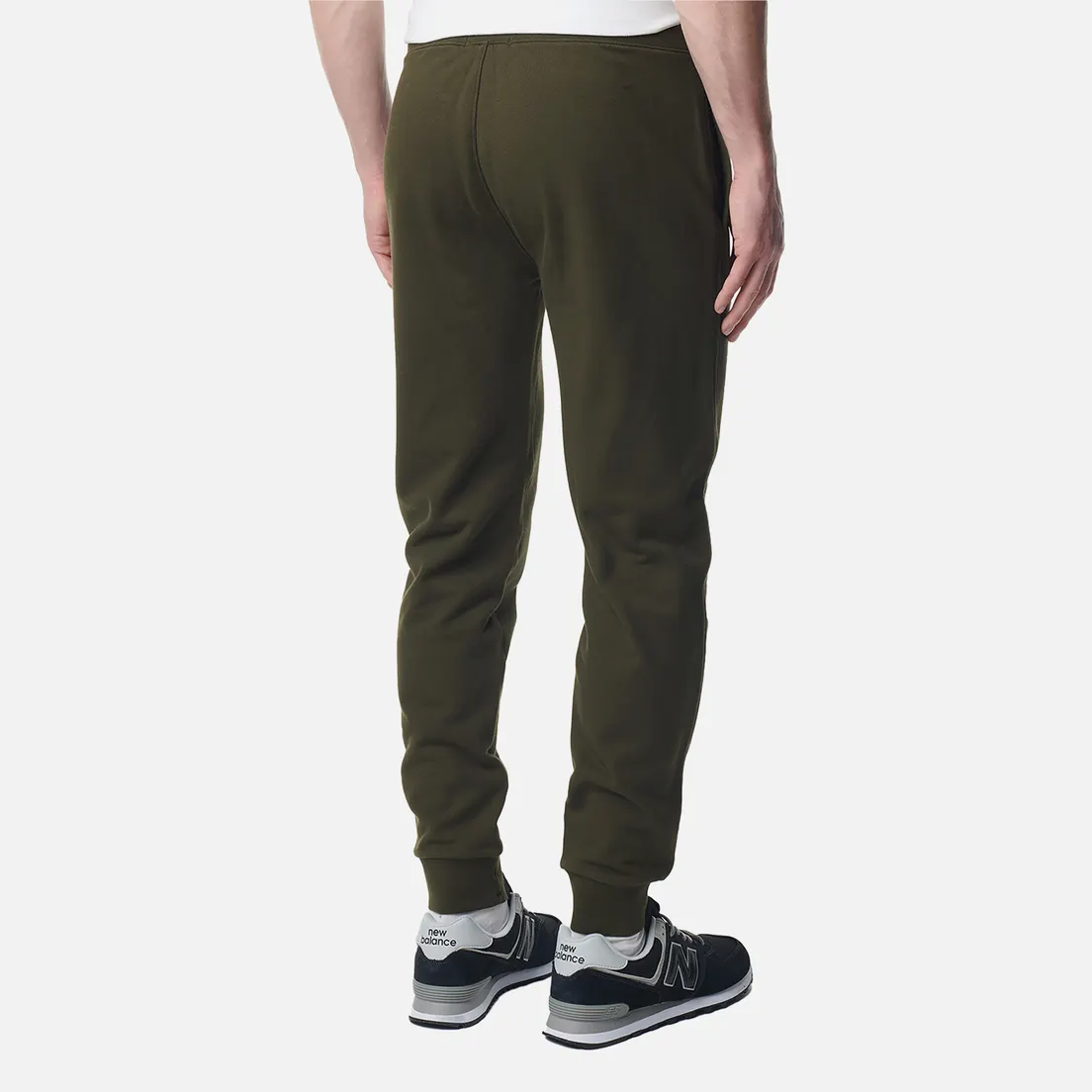 C.P. Company Мужские брюки Diagonal Raised Fleece Cargo Cuffed Leg
