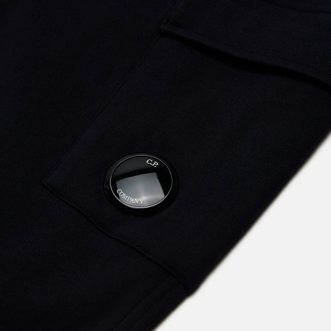 C.P. Company Мужские брюки Diagonal Raised Fleece Cargo Cuffed Leg