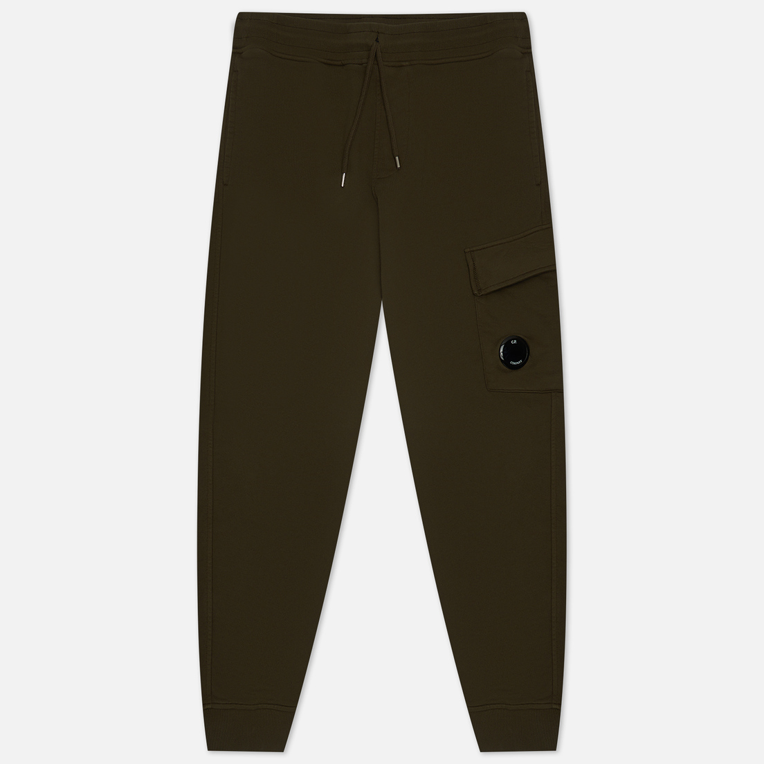 C.P. Company Мужские брюки Cotton Diagonal Fleece Cargo Garment Dyed