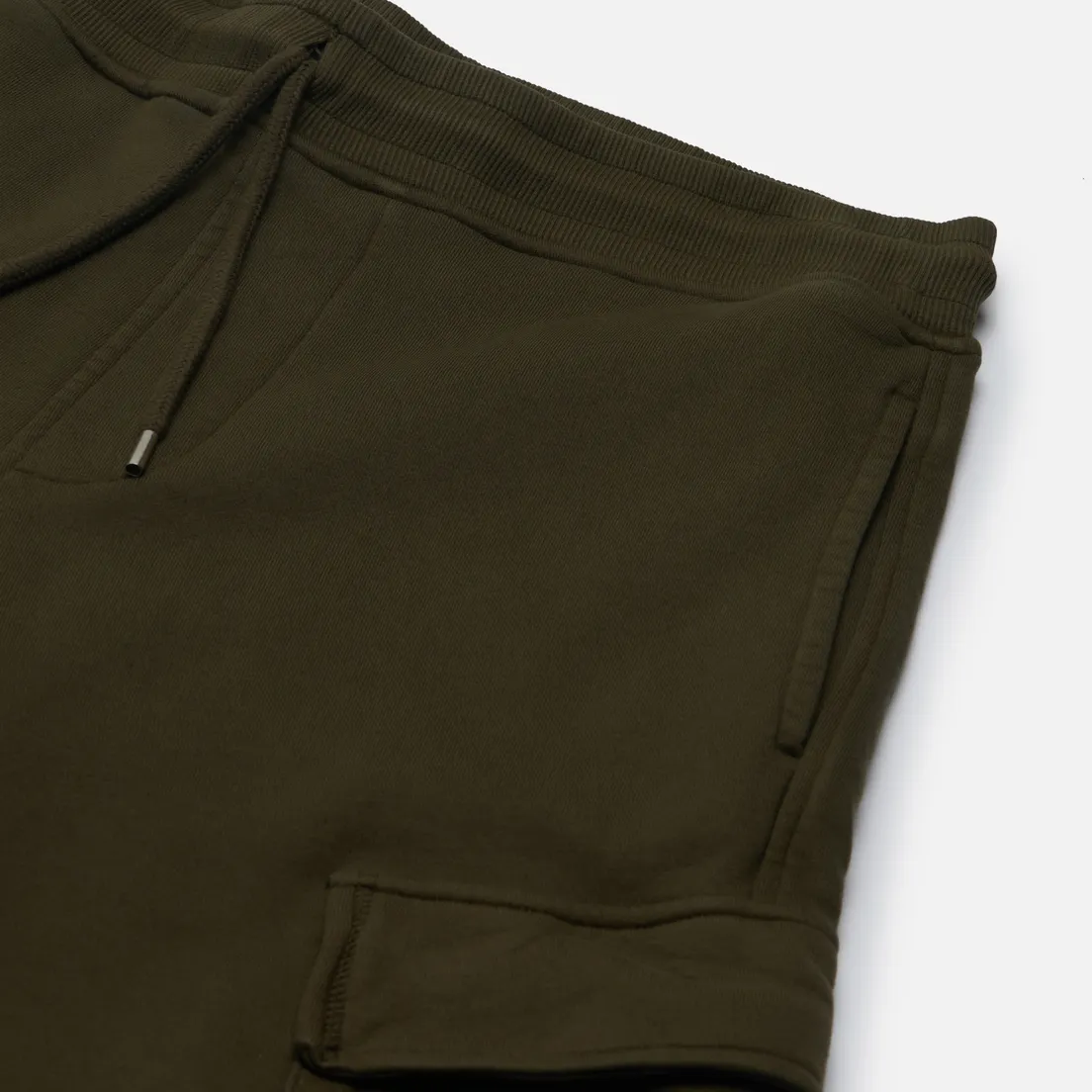 C.P. Company Мужские брюки Cotton Diagonal Fleece Cargo Garment Dyed