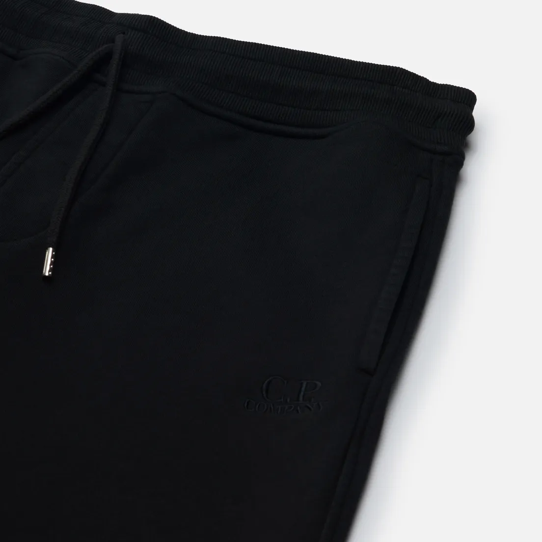 C.P. Company Мужские брюки Cotton Diagonal Fleece Garment Dyed