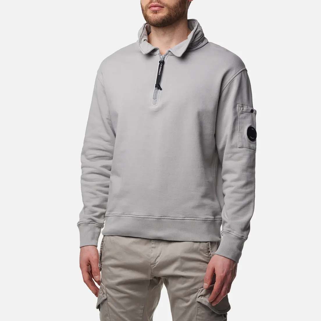 C.P. Company Мужская толстовка Cotton Fleece Zipped