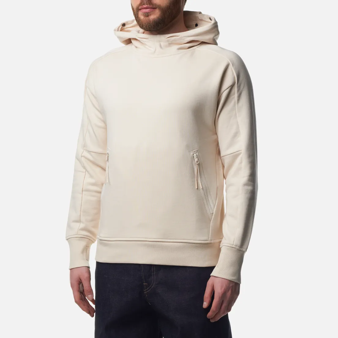 C.P. Company Мужская толстовка Diagonal Raised Fleece Hoodie Goggle