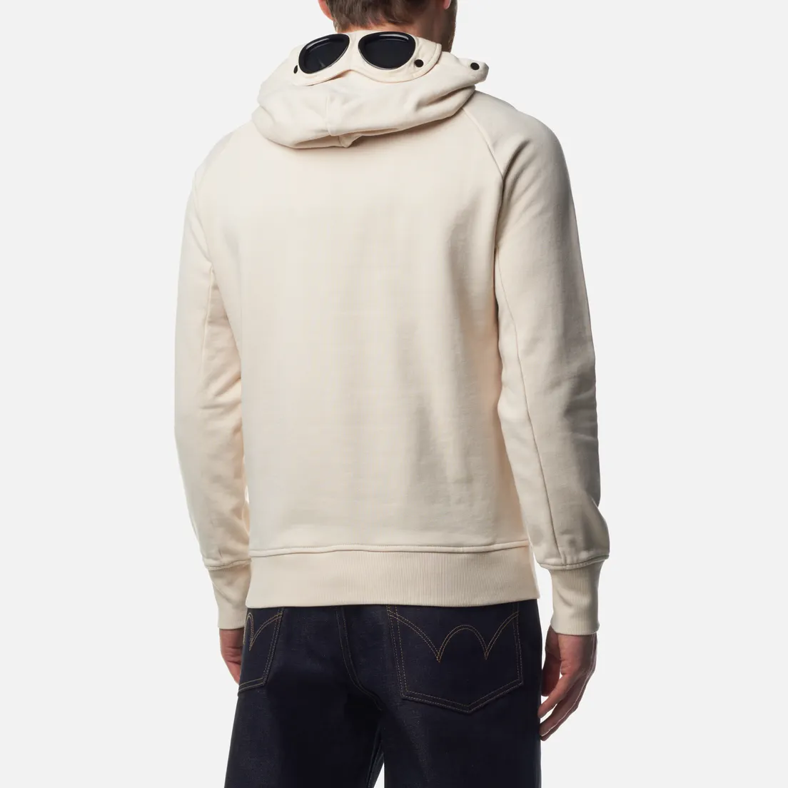 C.P. Company Мужская толстовка Diagonal Raised Fleece Hoodie Goggle