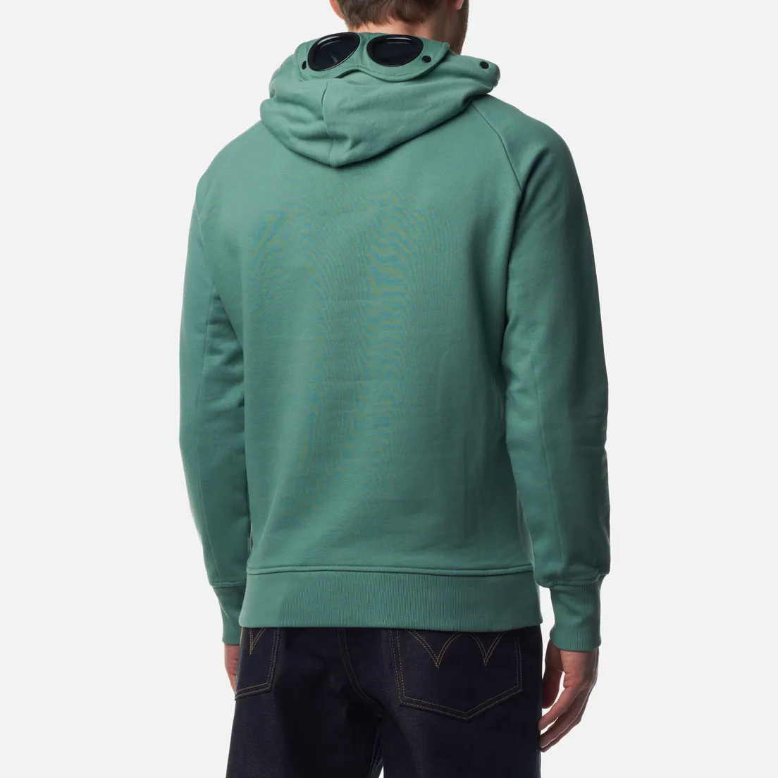 C.P. Company Мужская толстовка Diagonal Raised Fleece Hoodie Goggle