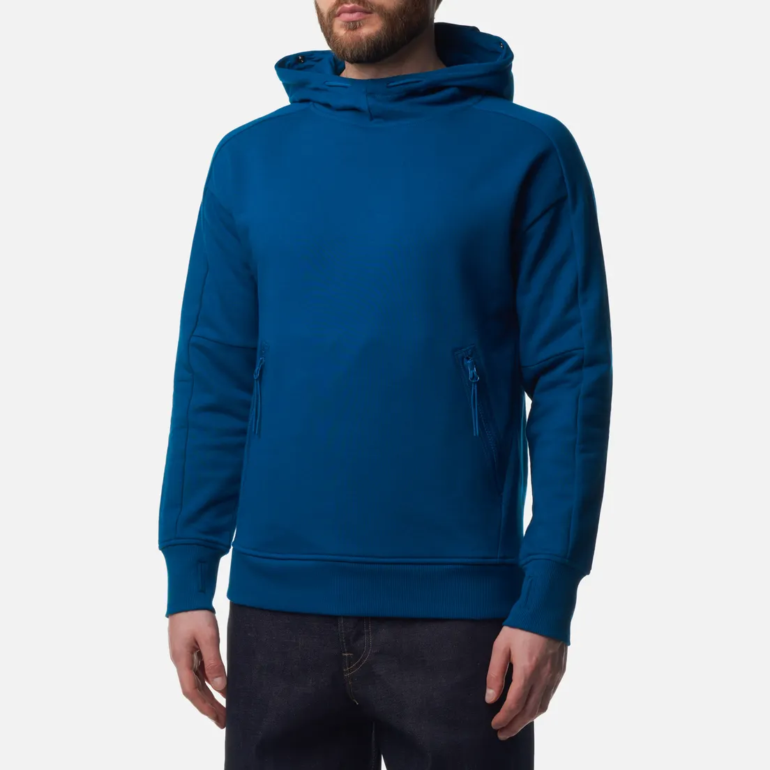 C.P. Company Мужская толстовка Diagonal Raised Fleece Hoodie Goggle