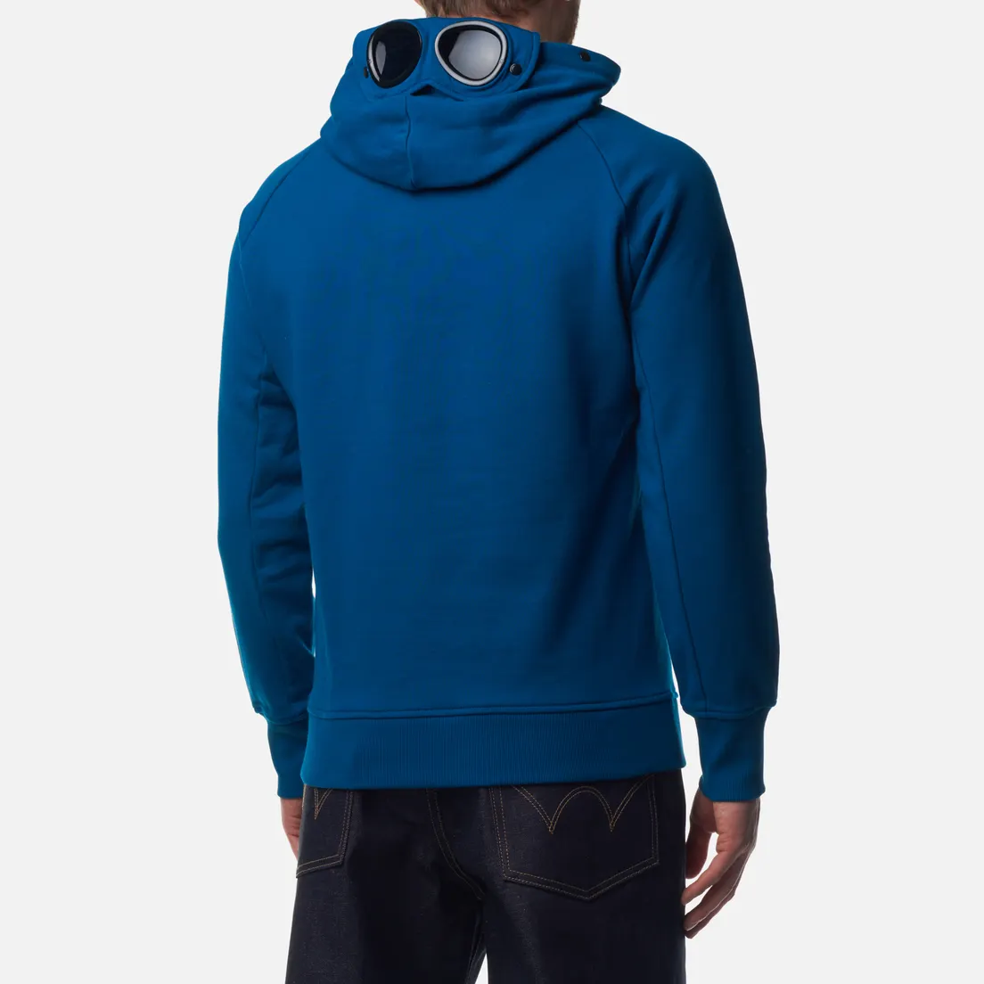 C.P. Company Мужская толстовка Diagonal Raised Fleece Hoodie Goggle