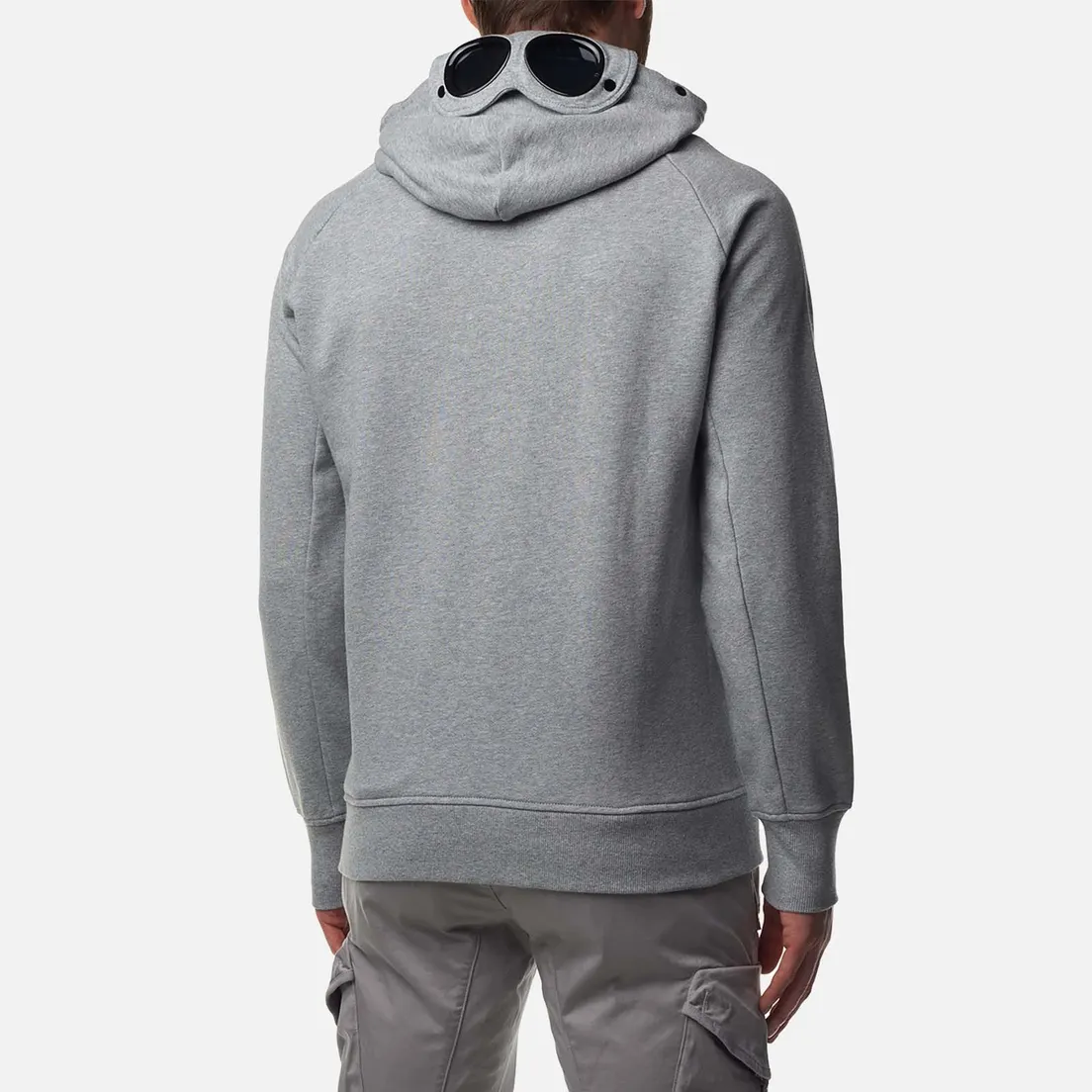 C.P. Company Мужская толстовка Diagonal Raised Fleece Hoodie Goggle