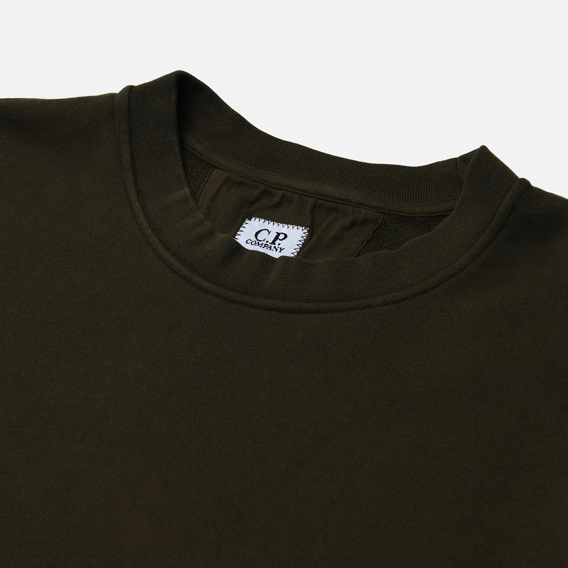 C.P. Company Мужская толстовка Cotton Diagonal Fleece Lens Garment Dyed