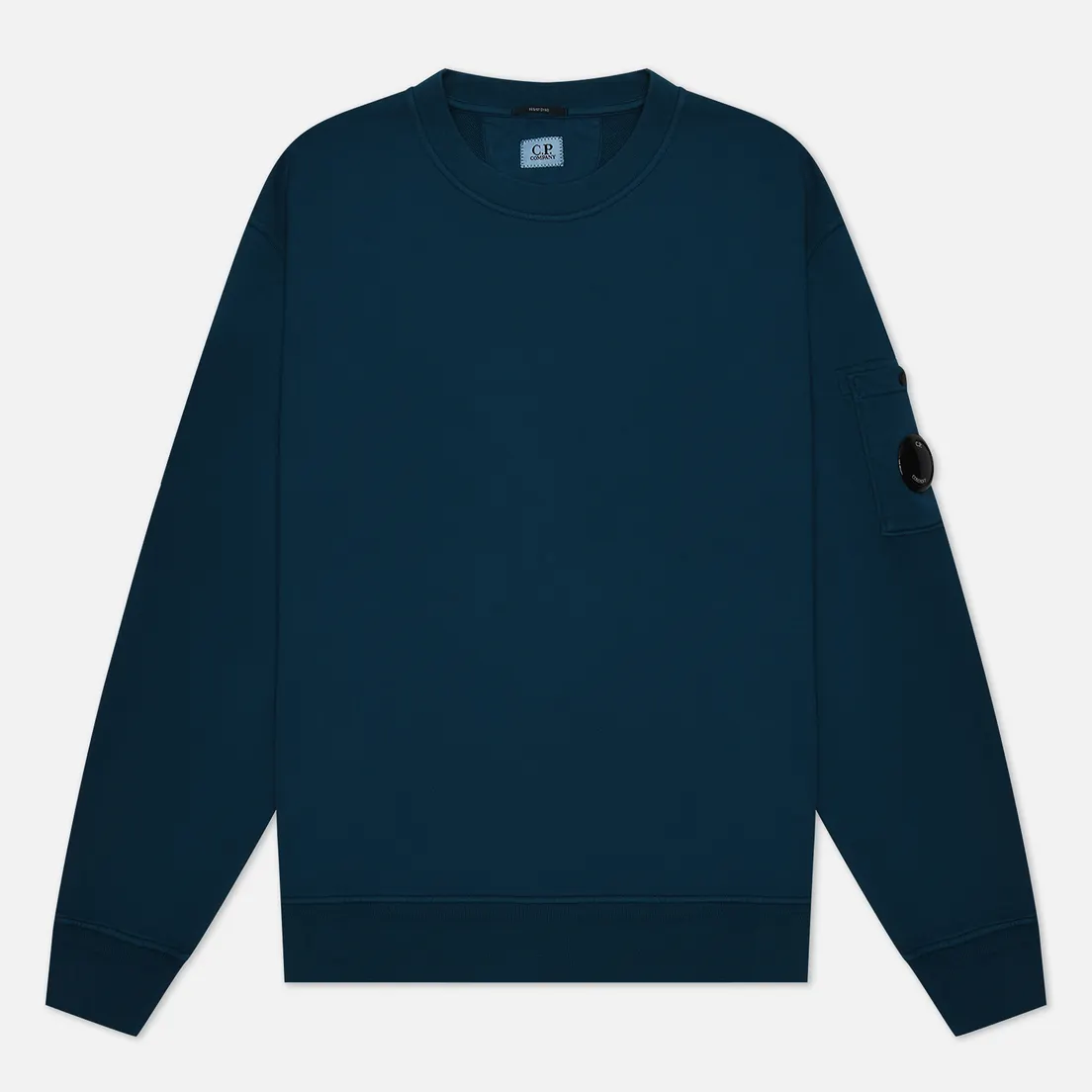 C.P. Company Мужская толстовка Cotton Diagonal Fleece Lens Resist Dyed