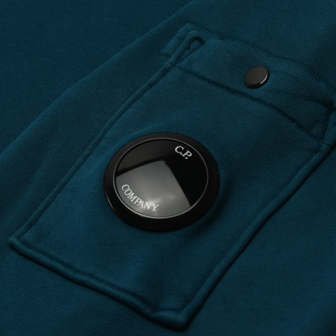 C.P. Company Мужская толстовка Cotton Diagonal Fleece Lens Resist Dyed