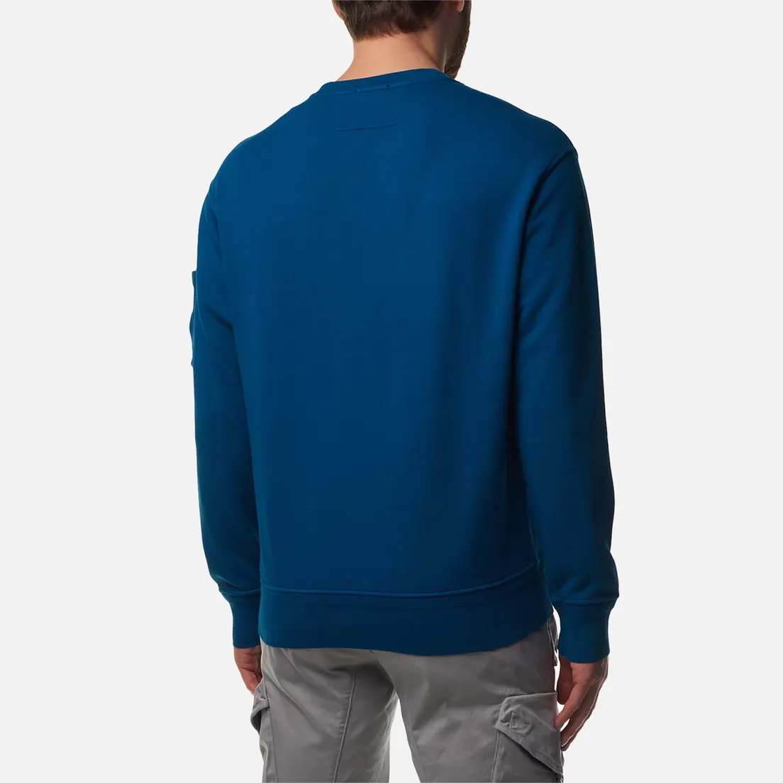 C.P. Company Мужская толстовка Cotton Diagonal Fleece Lens Resist Dyed
