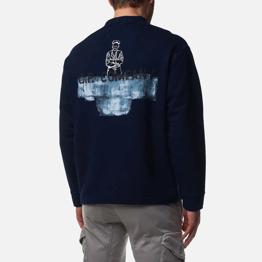 C.P. Company Мужская толстовка Indigo Fleece