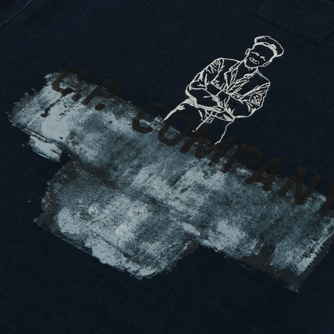 C.P. Company Мужская толстовка Indigo Fleece