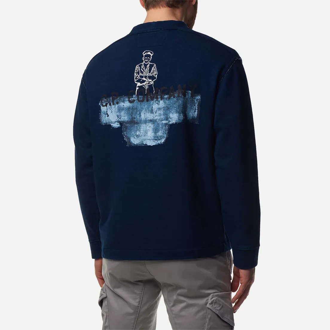 C.P. Company Мужская толстовка Indigo Fleece